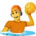 Person Playing Water Polo
