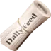 Rolled-Up Newspaper