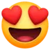 Smiling Face With Heart-Eyes