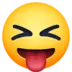 Squinting Face With Tongue