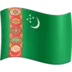 Flag: Turkmenistan