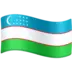 Flag: Uzbekistan