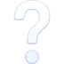 White Question Mark