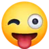 Winking Face With Tongue