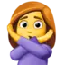 Woman Gesturing NO