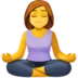 Woman In Lotus Position