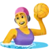 Woman Playing Water Polo