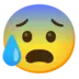 Anxious Face With Sweat