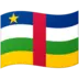 Flag: Central African Republic