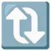 Clockwise Vertical Arrows