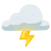 Cloud With Lightning