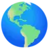 Globe Showing Americas