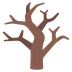 leafless-tree Emoji google