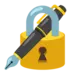 Locked With Pen