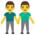 Men Holding Hands