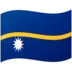 Flag: Nauru