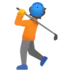 Person Golfing