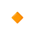 Small Orange Diamond