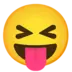 Squinting Face With Tongue