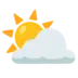 Sun Behind Cloud