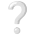White Question Mark