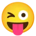 Winking Face With Tongue