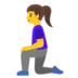 Woman Kneeling