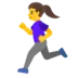 Woman Running