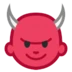 Angry Face With Horns