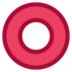 Hollow Red Circle