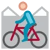 Person Mountain Biking