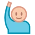 Person Raising Hand