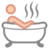 Person Taking Bath