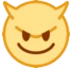 Smiling Face With Horns