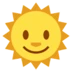 Sun With Face