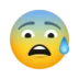 Anxious Face With Sweat