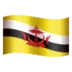 Flag: Brunei