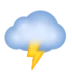 Cloud With Lightning