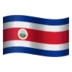 Flag: Costa Rica