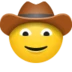 Cowboy Hat Face
