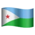 Flag: Djibouti