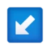 Down-Left Arrow