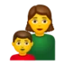Family: Woman, Boy
