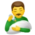 Man Feeding Baby