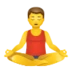 Man In Lotus Position