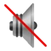 Muted Speaker