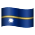 Flag: Nauru