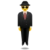 Person In Suit Levitating
