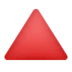 Red Triangle Pointed Up