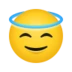 Smiling Face With Halo